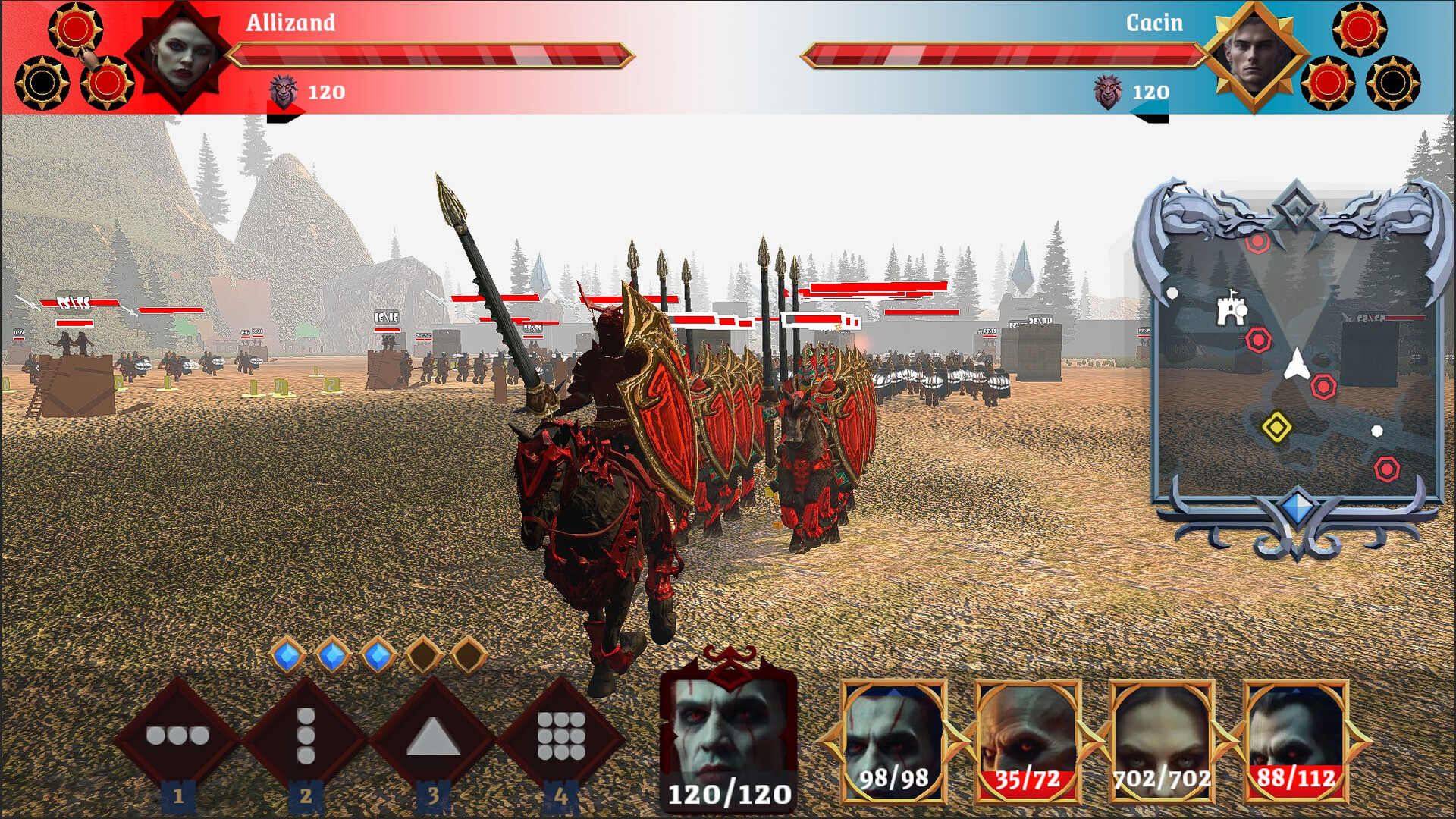 Blood Curse Legions screenshot #1