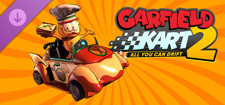 Steam cover for Garfield Kart 2 - All You Can Drift - Pack Lazy-nya.
