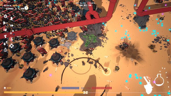 Screenshot of SpinWave Survivors