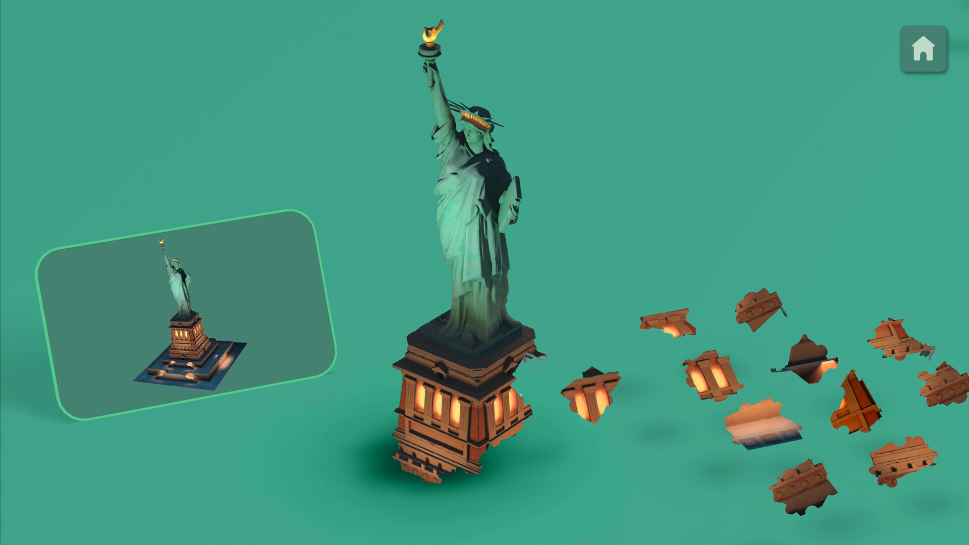 Puzzling Places - 3D Jigsaw Sim screenshot #6