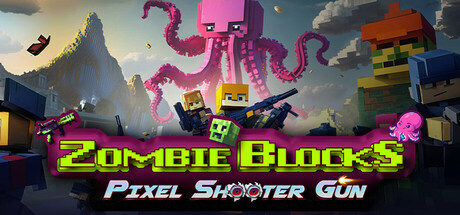 Zombie Blocks: Pixel Shooter Gun cover art