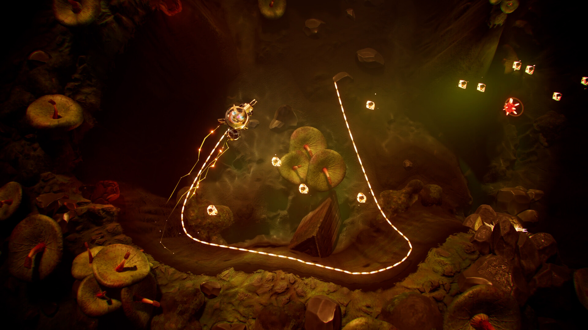 Crystal Quest: Electron screenshot 1