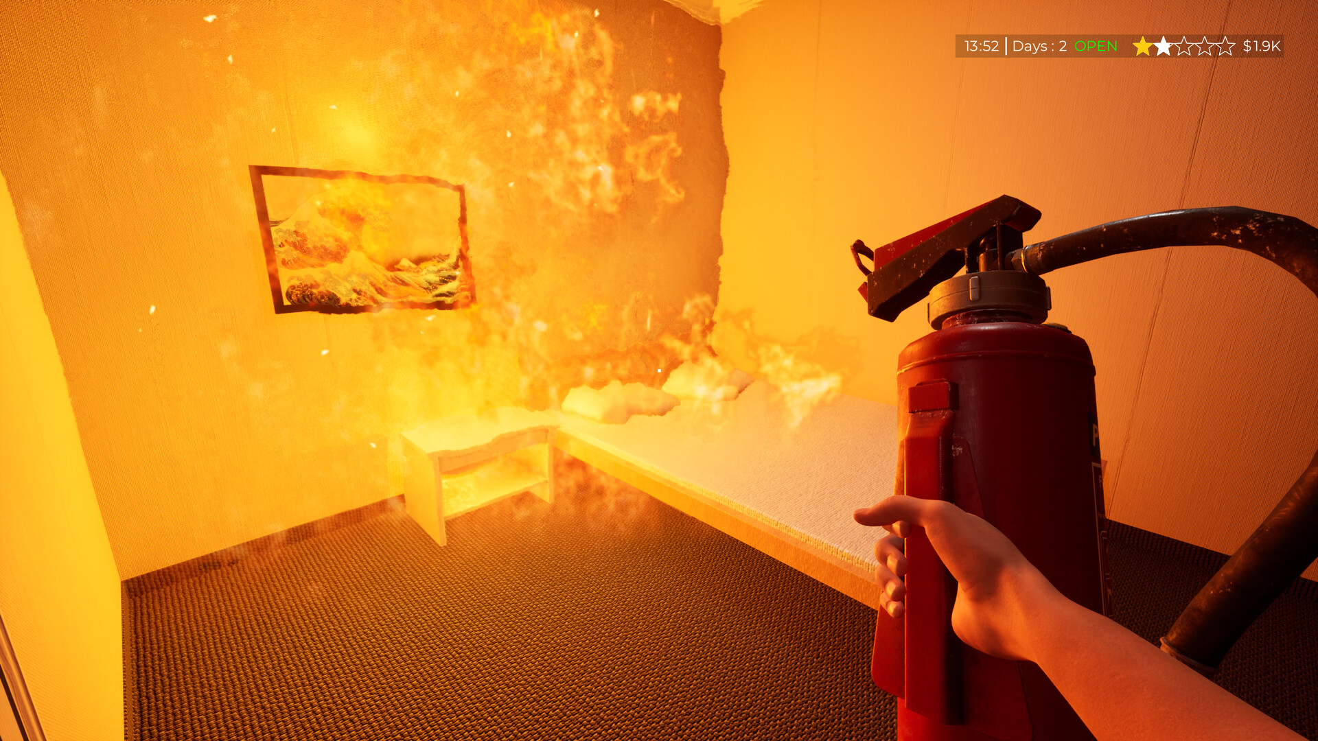 #6. Hotel Sim (Steam) di: Steth Games