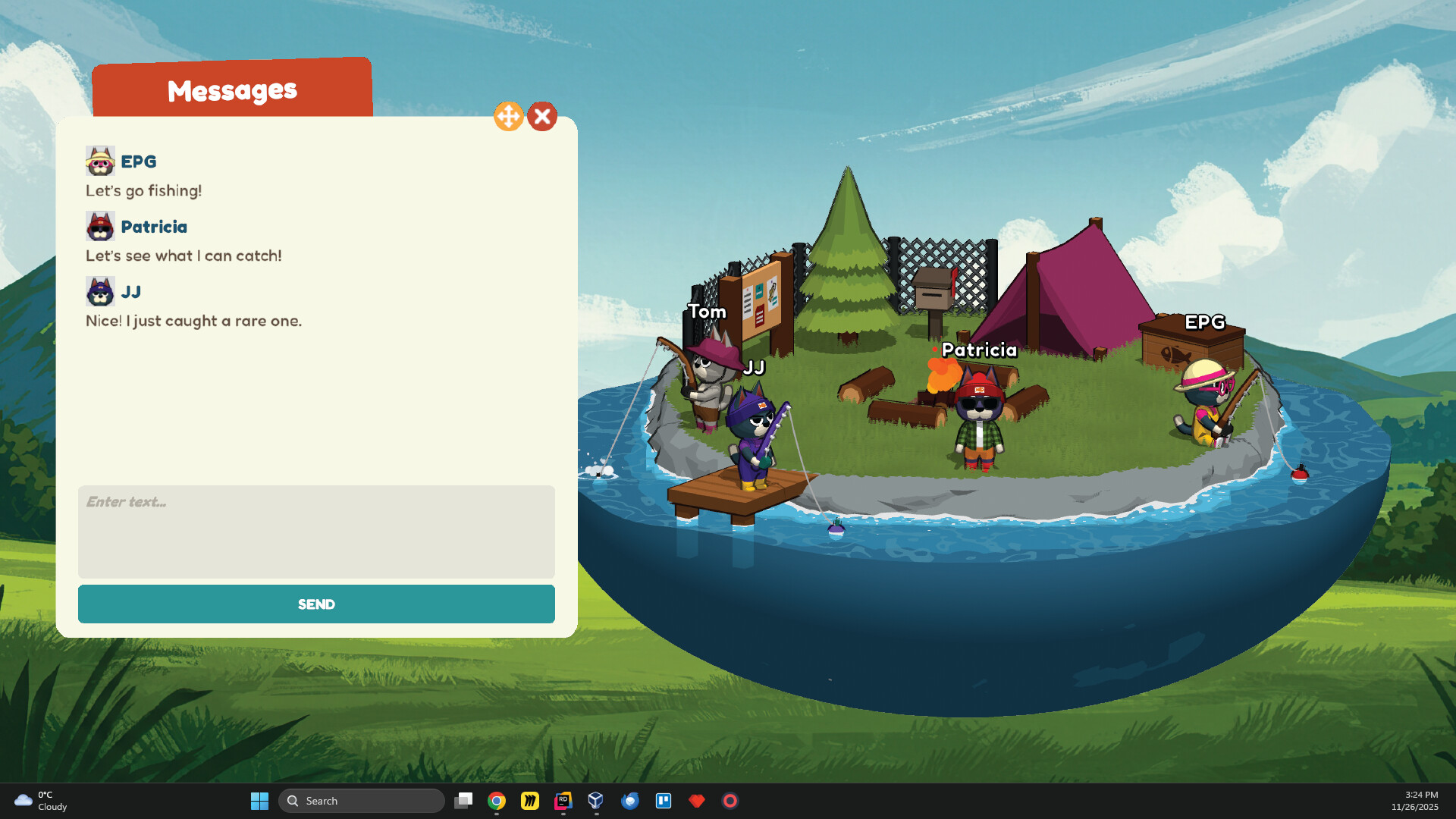 Fishing Together: Idle Island screenshot 2