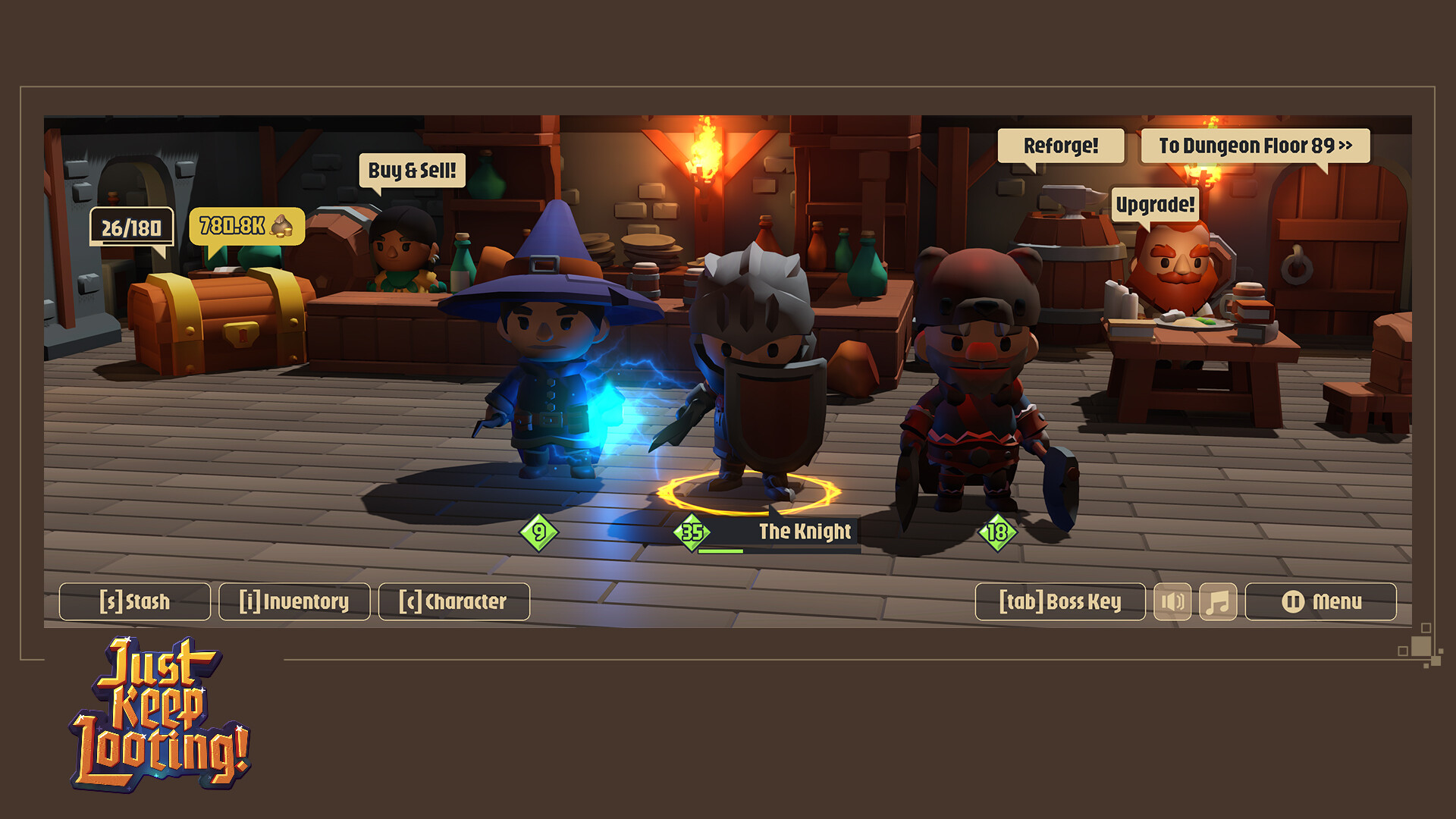 Just Keep Looting PC gameplay screenshot 1 of 11