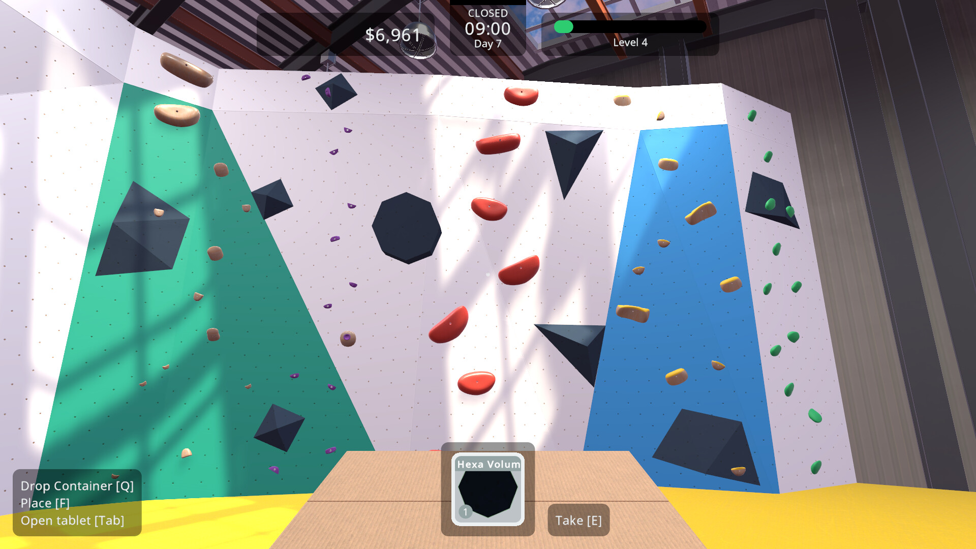 Climbing Gym Simulator screenshot #1