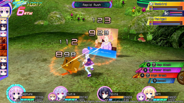 Hyperdimension Neptunia Re;Birth3 V Generation — screenshot 3