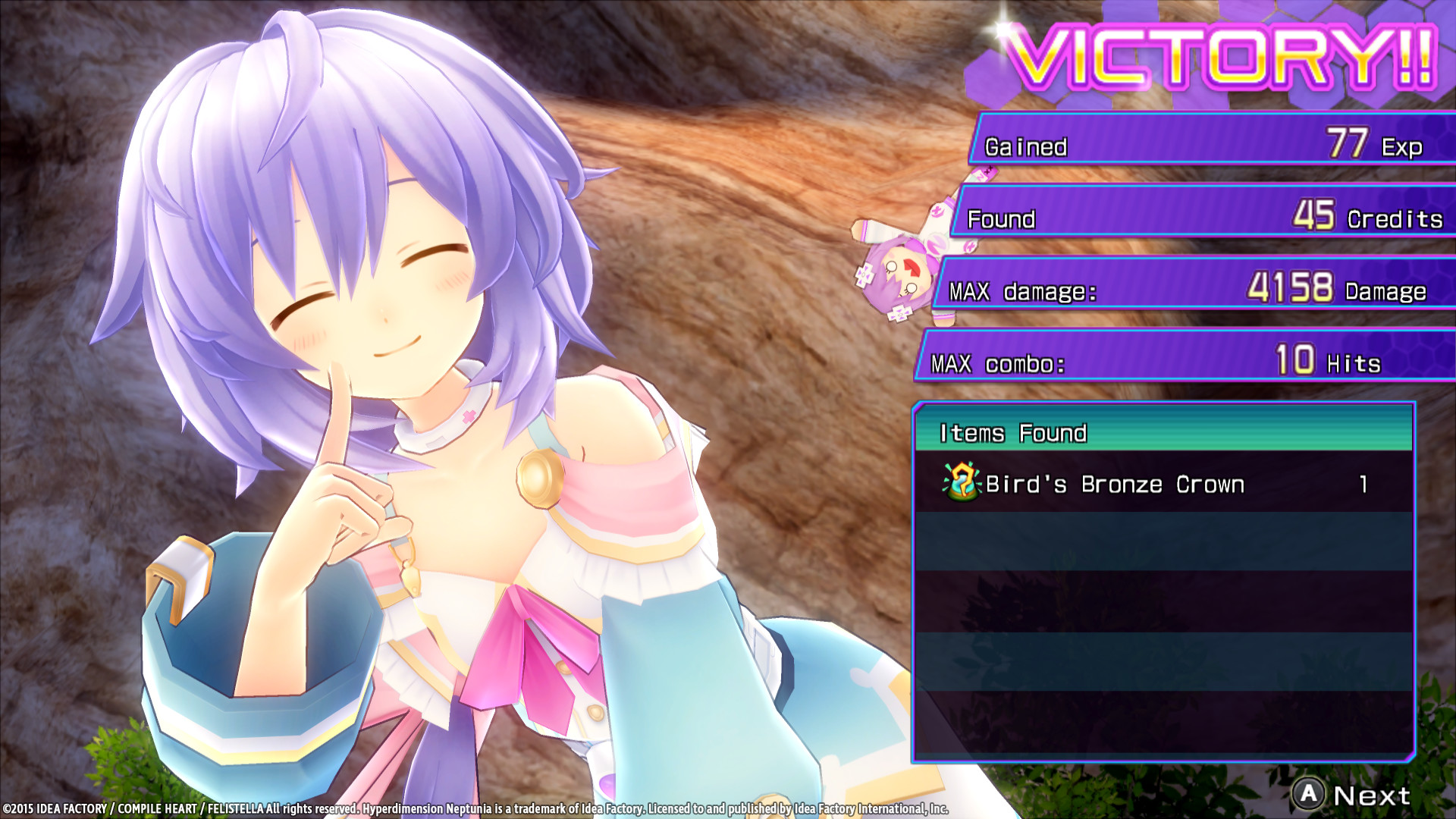Hyperdimension Neptunia Re;Birth3 V Generation