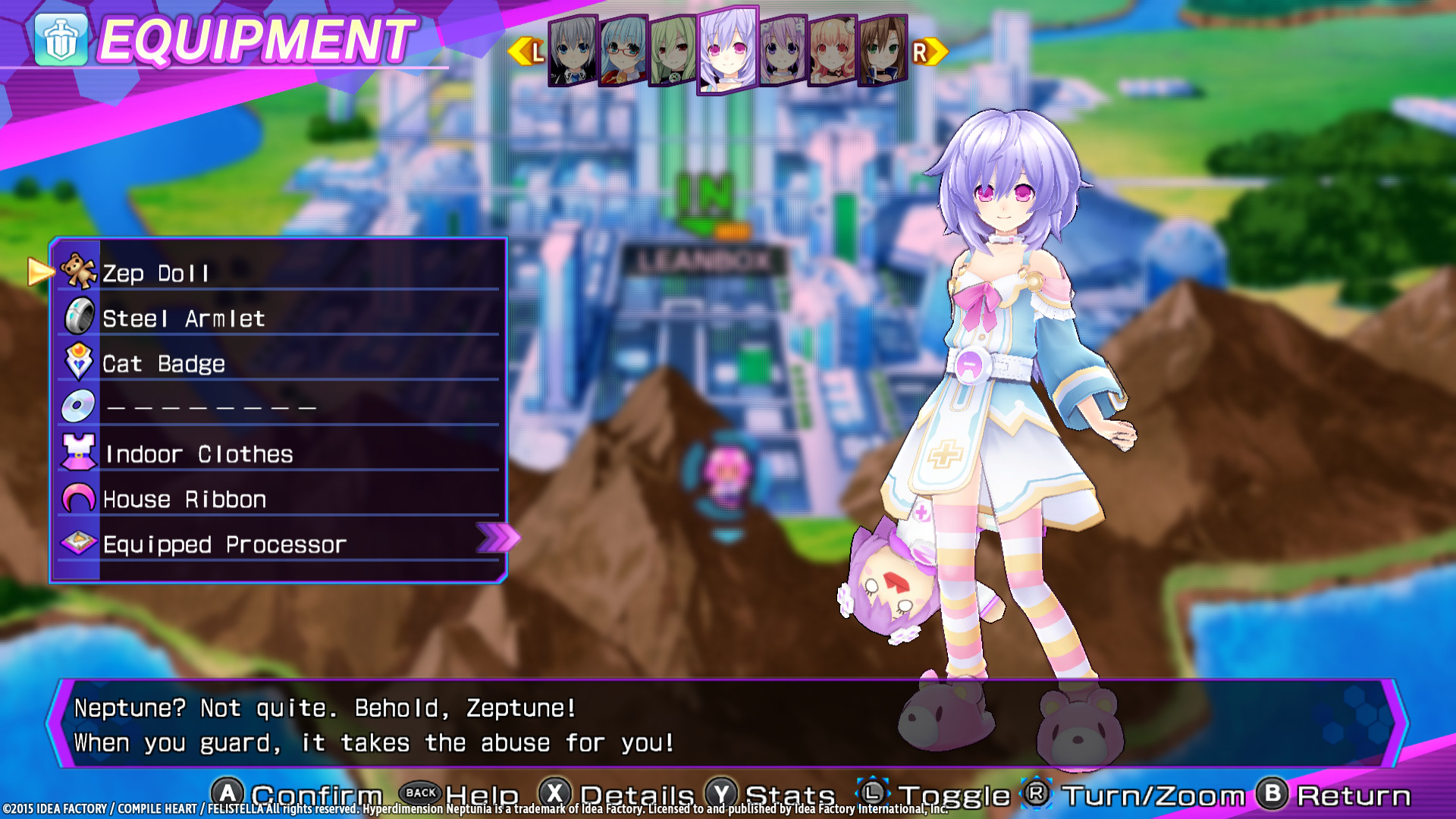 Hyperdimension Neptunia Re;Birth3 V Generation