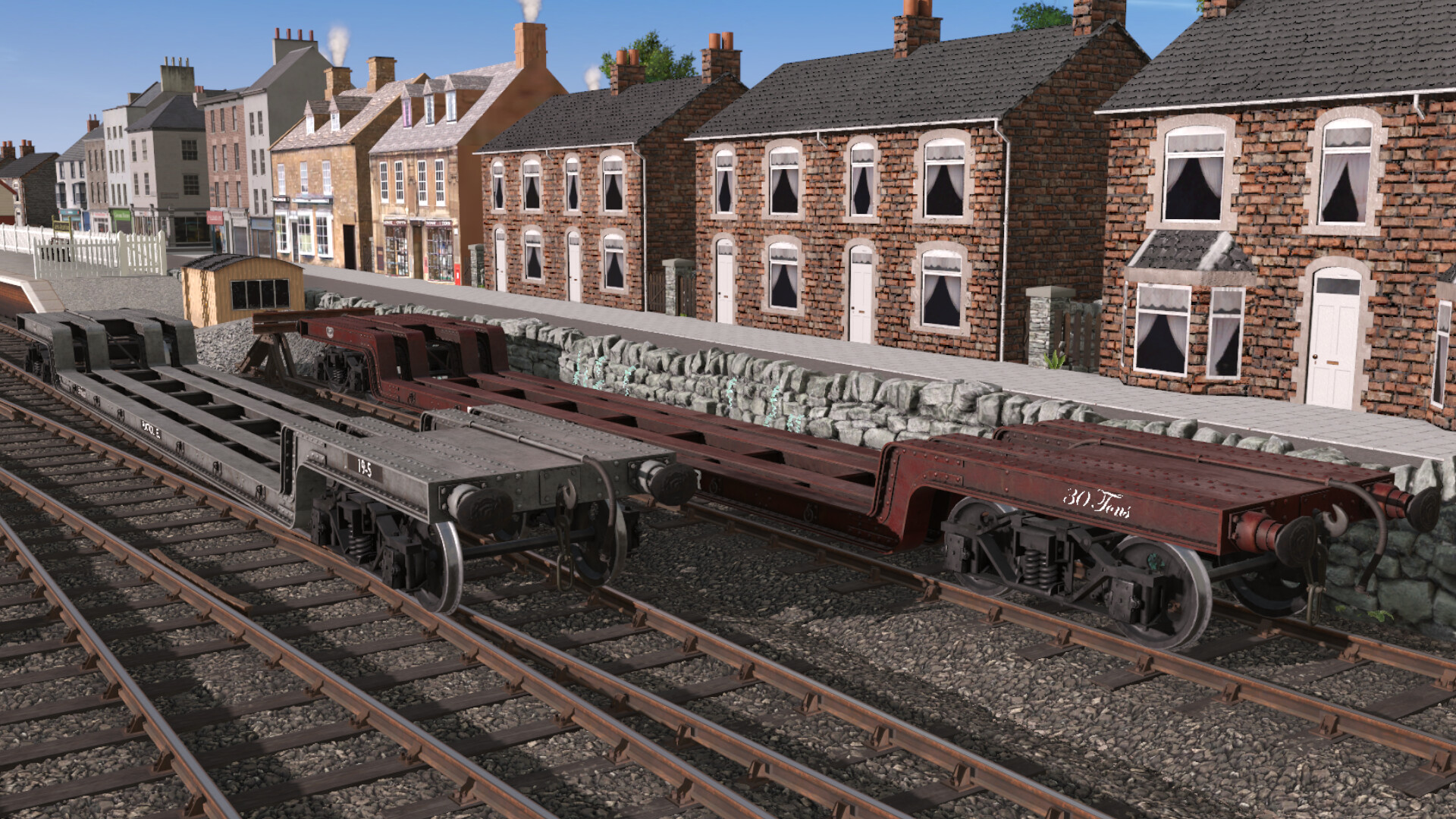 Trainz Plus DLC - BR Grouping Flat Wagon Pack 1 Featured Screenshot #1