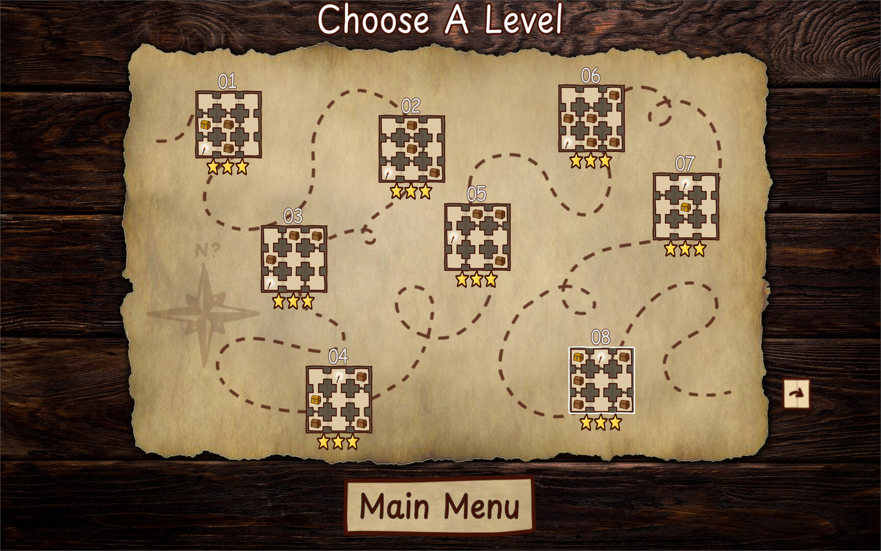 #1. The Map Is The Thing (Steam) 由: Muffin Man Games