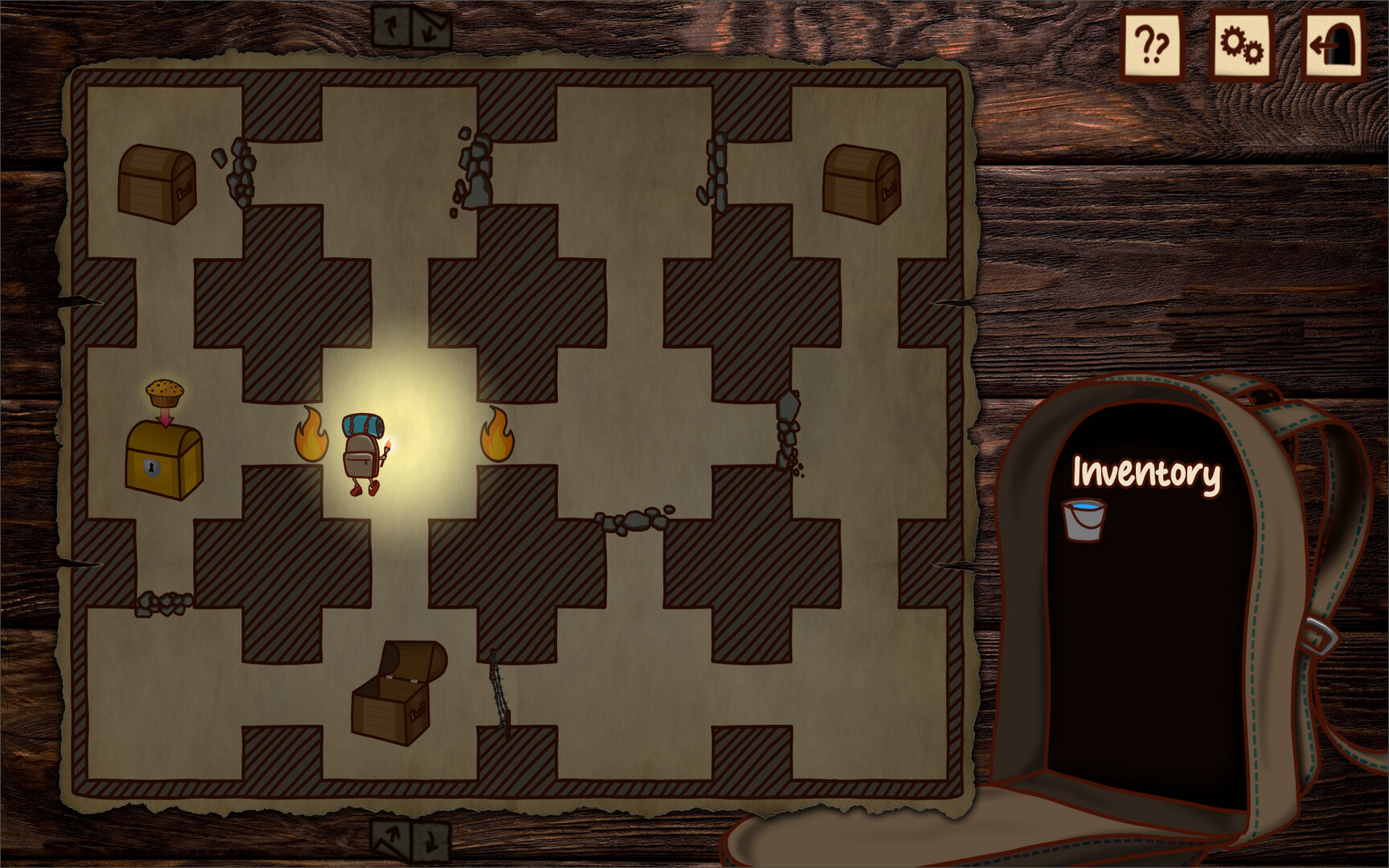 #3. The Map Is The Thing (Steam) 由: Muffin Man Games