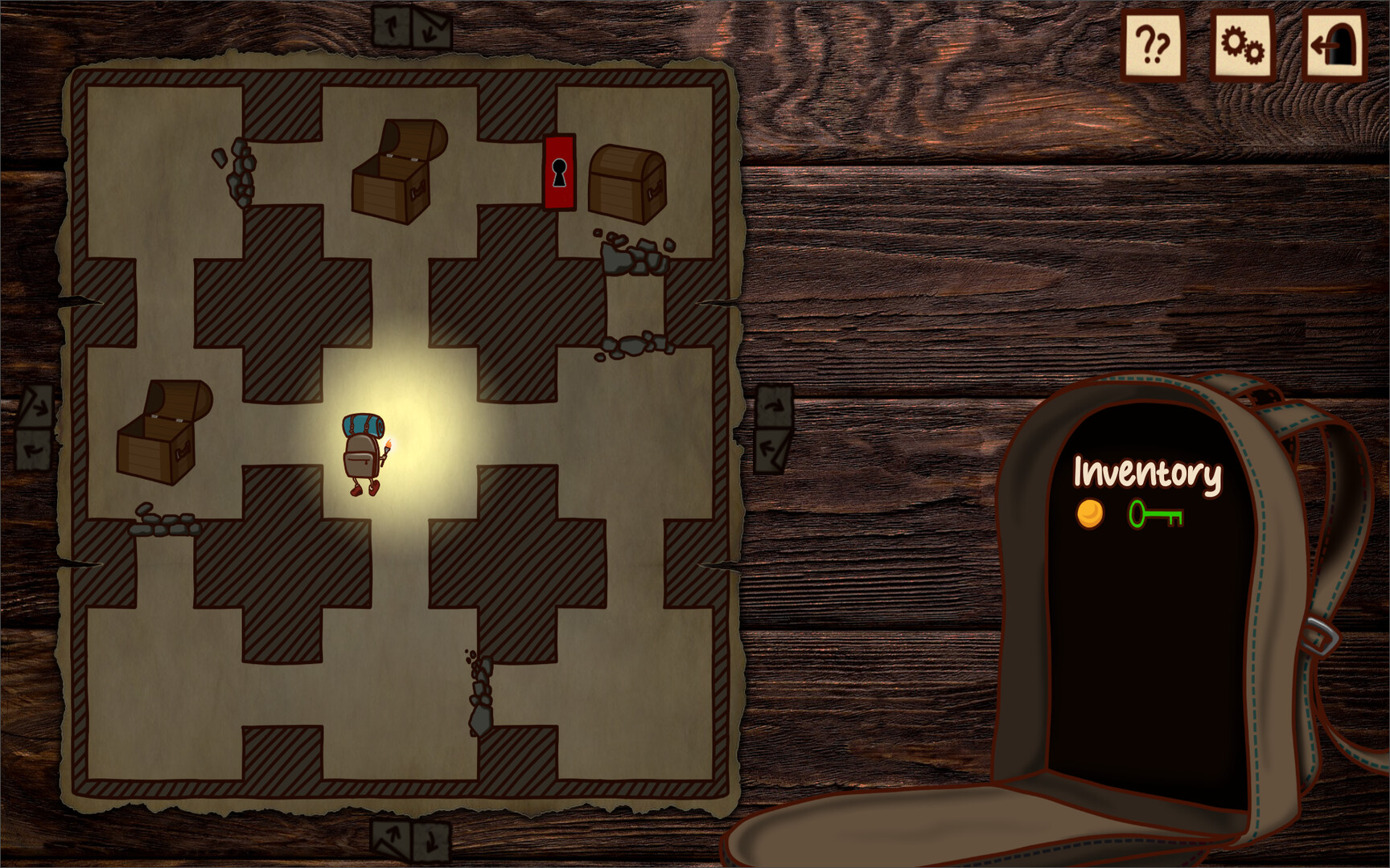 #2. The Map Is The Thing (Steam) 由: Muffin Man Games