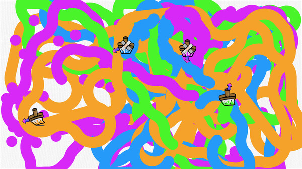 Screenshot z Paint Rumble