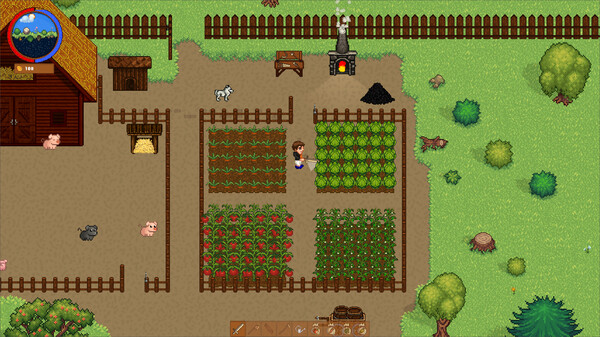 Screenshot of Leaforia gameplay showing in-action mechanics