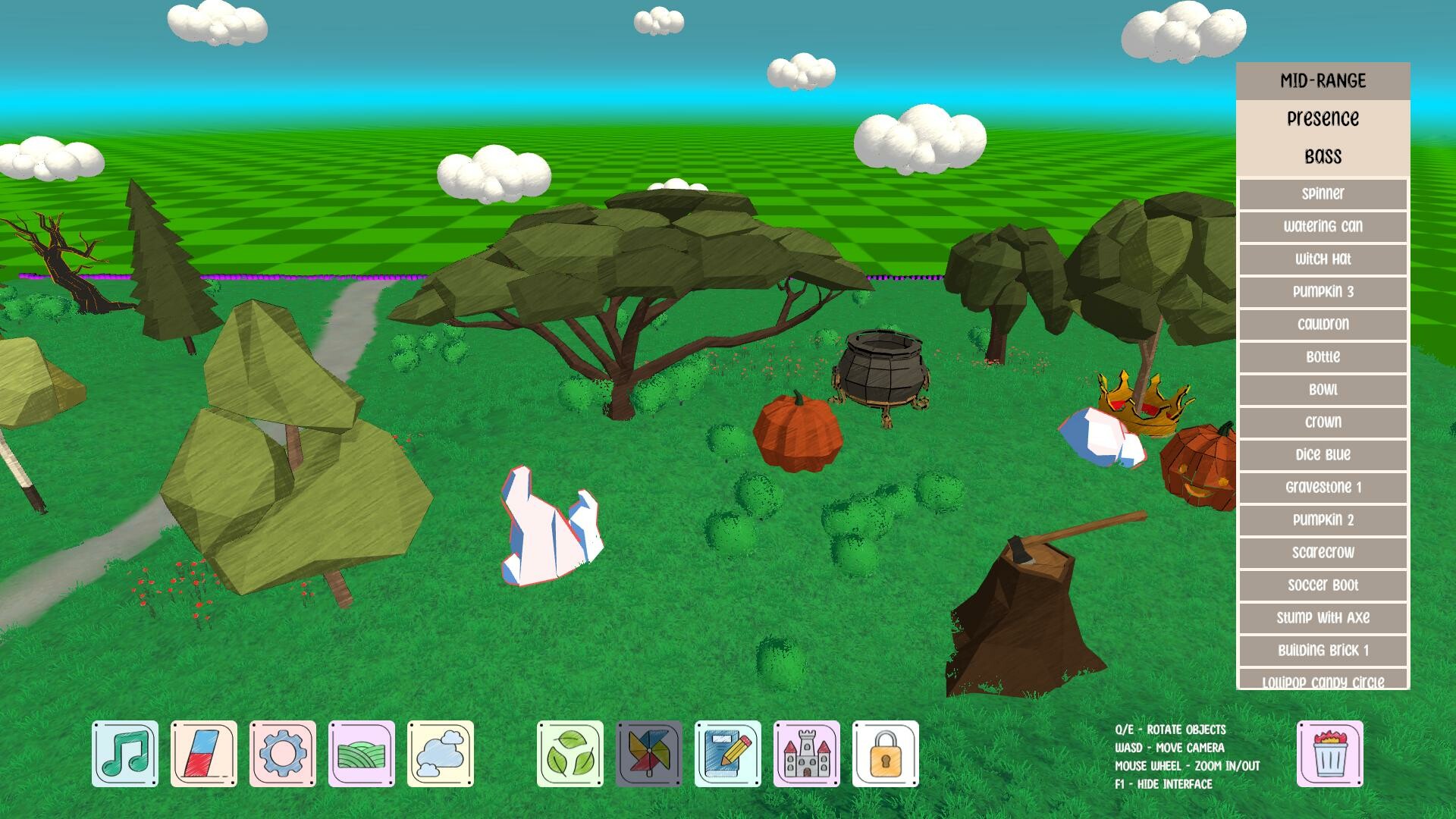 #4. Rhythm Town: Music Visualizer (Steam) By: RhythmTownGroup