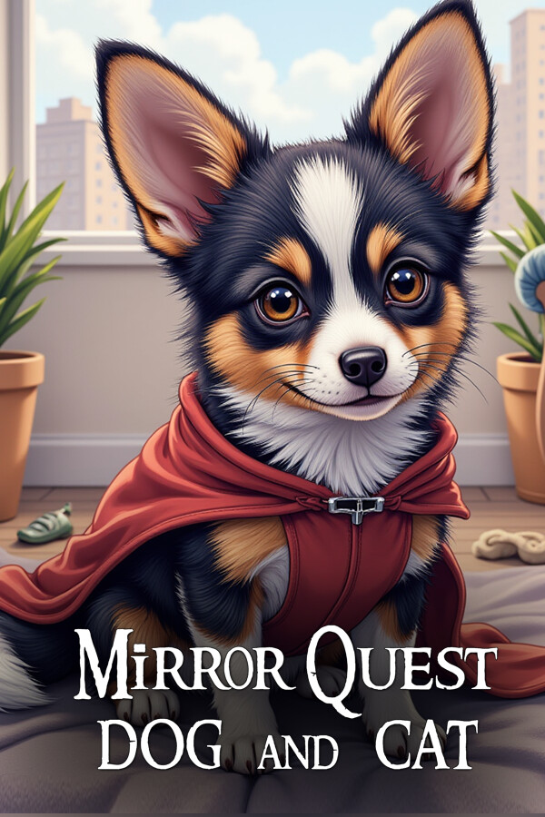 Capa de Mirror Quest Dog and Cat