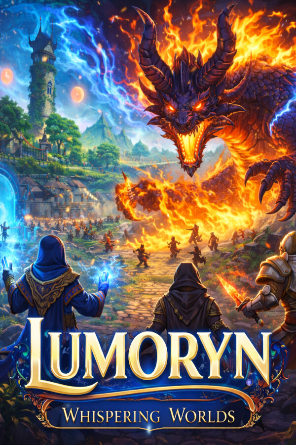 Capa de Lumoryn: Whispering Worlds