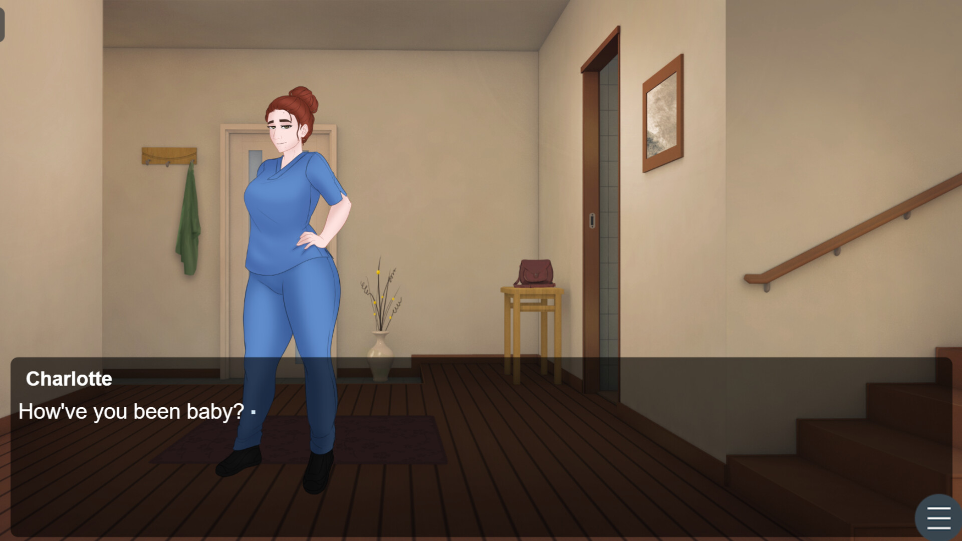 Charlotte: A Soft Femdom Game screenshot 1