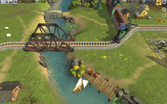 Screenshot z Train Valley
