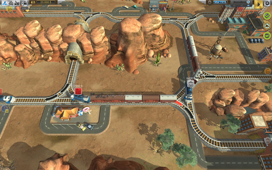 Screenshot z Train Valley