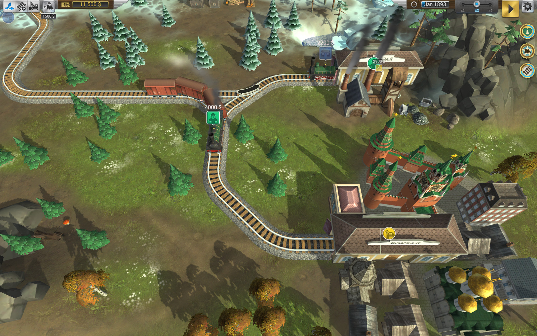 screenshot of Train Valley 7