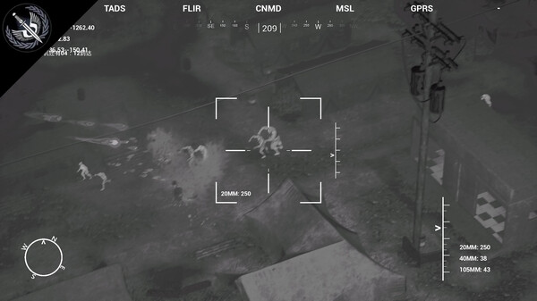 The AC130 slays the zombies. screenshot 1