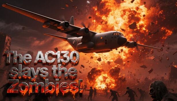 AC130 utplånar zombierna.