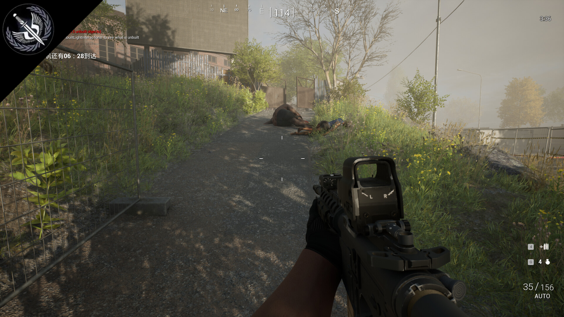 The AC130 slays the zombies. screenshot #10