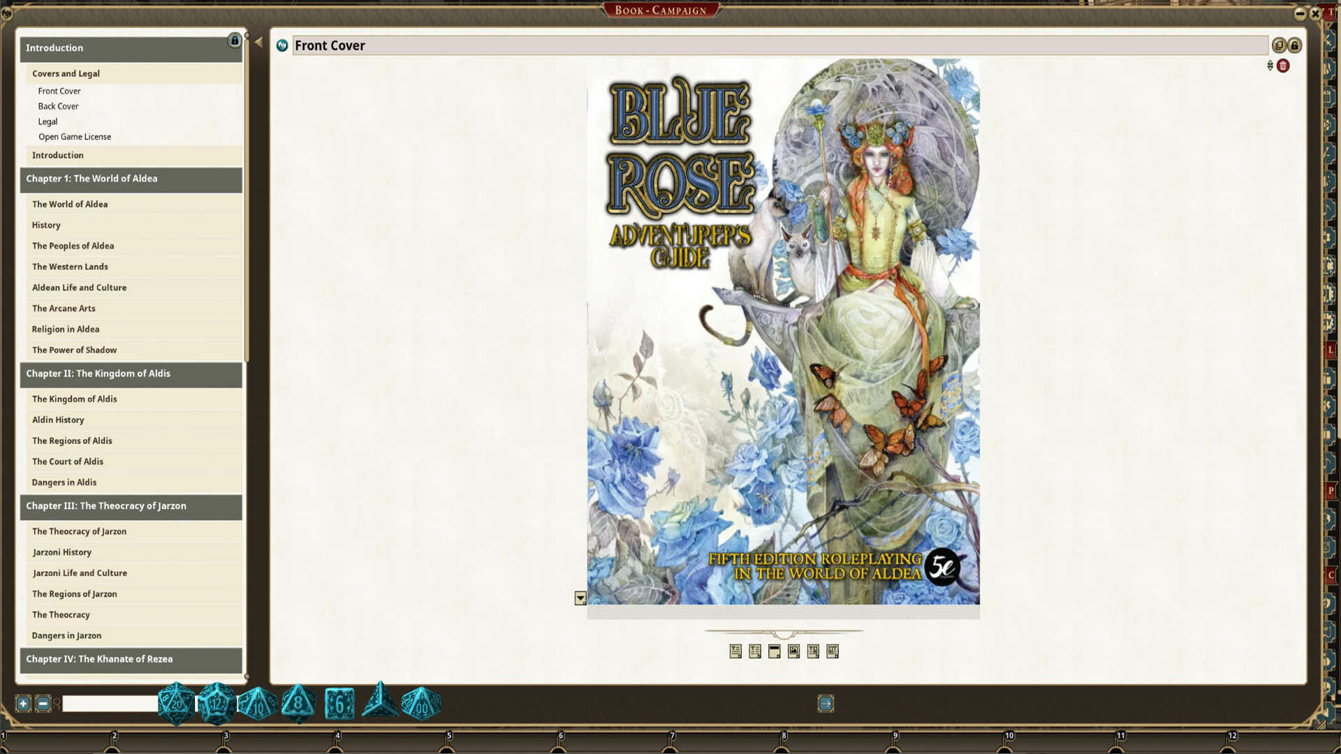 Fantasy Grounds - Blue Rose Adventurer's Guideのスクリーンショット 1