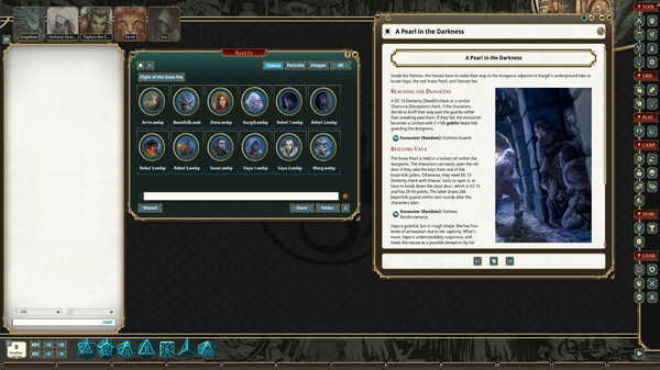 Fantasy Grounds - Blue Rose Adventure: Flight of the Snow Pearl