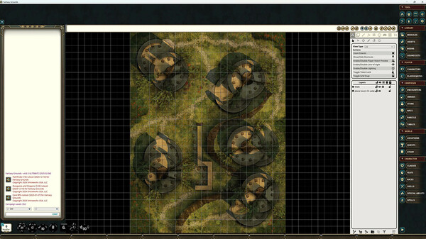 Fantasy Grounds - Pathfinder Flip-Mat: Planar Tavern