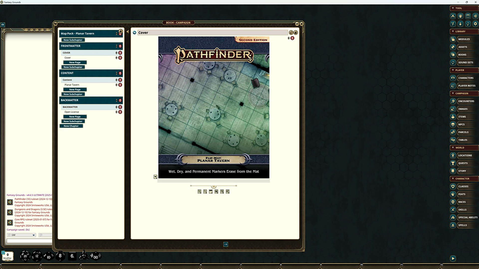 Fantasy Grounds - Pathfinder Flip-Mat: Planar Tavernのスクリーンショット 1
