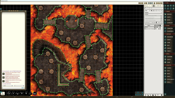 Fantasy Grounds - Pathfinder Flip-Mat: Planar Tavern
