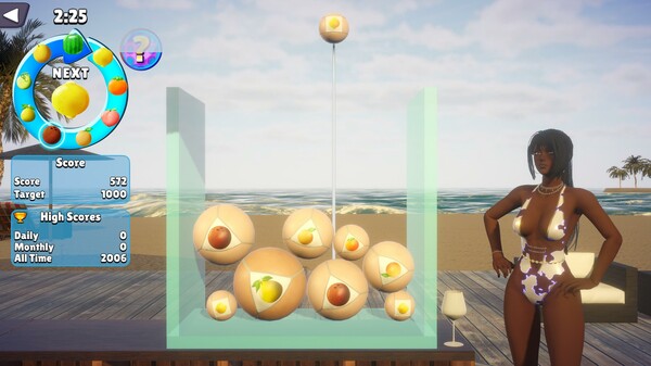 Megamelon: Suika Beach screenshot 1