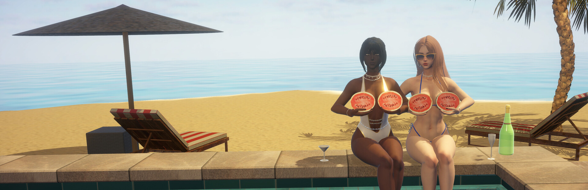 Megamelon: Suika Beach