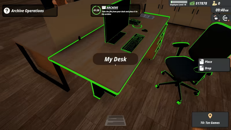 Office Simulator: Prologue video 1