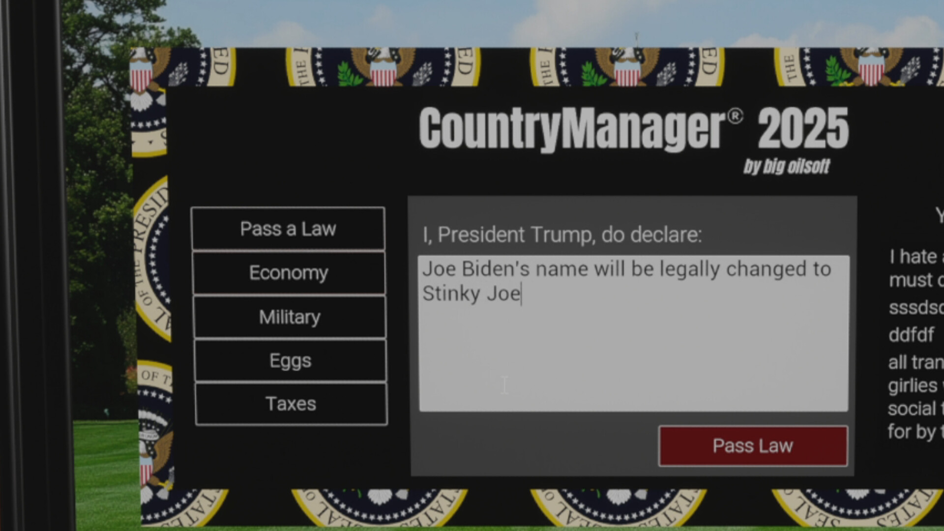 Trump Simulator 2025 screenshot #7