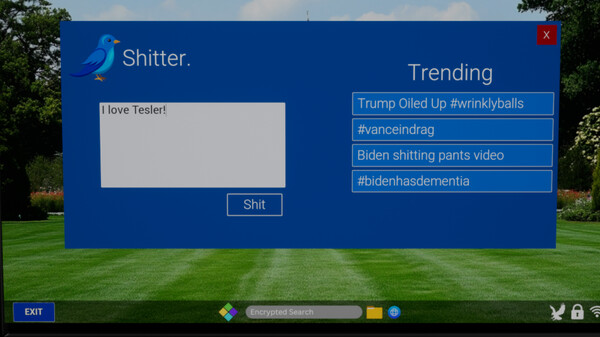 Screenshot z Trump Simulator 2025