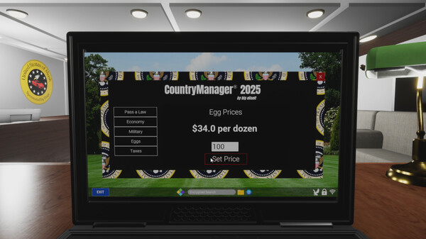 Screenshot z Trump Simulator 2025