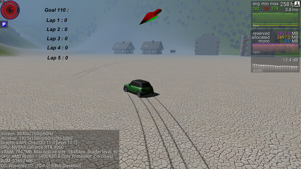 Screenshot z Crazy Racer