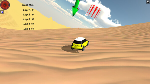 Screenshot z Crazy Racer