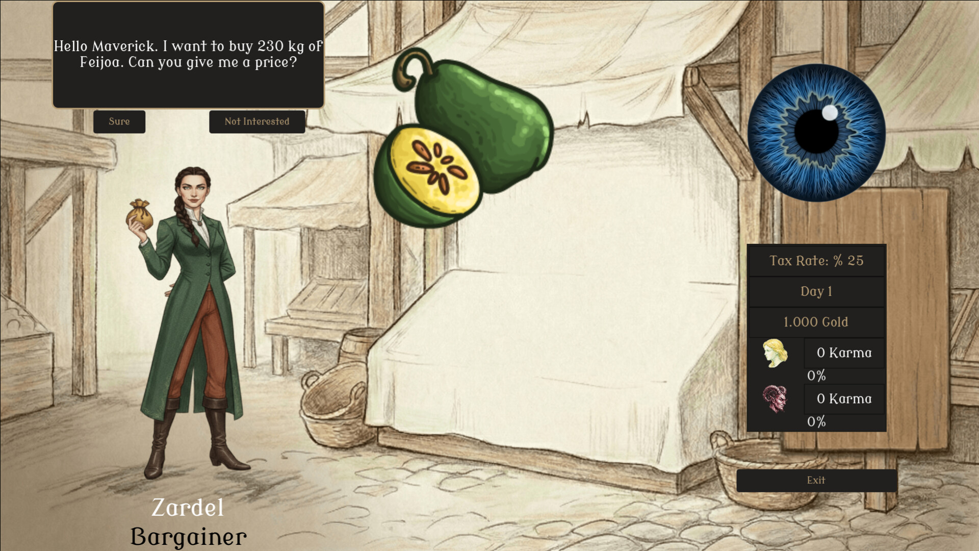 The Fruit Merchant's Diary screenshot 1