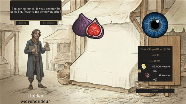 Capture d'écran 1 de The Fruit Merchant's Diary