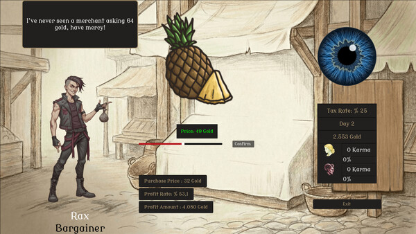 The Fruit Merchant's Diary game for Linux 1