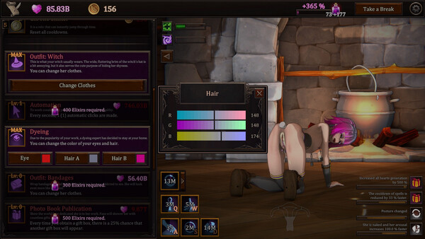 Скриншот из My Witch Wants Elixirs!