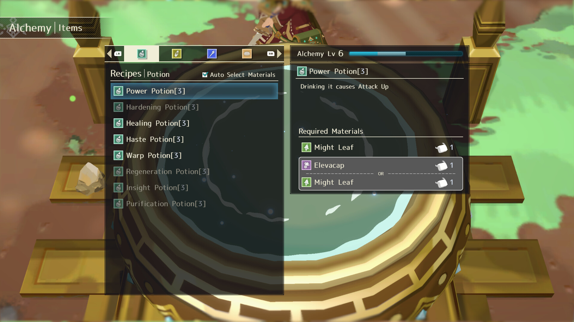 Alchemia Rogue: ミアと不思議な錬金迷宮 screenshot #3