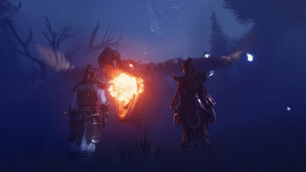 Screenshot of Shan Hai : Mythic Origins gameplay showing in-action mechanics