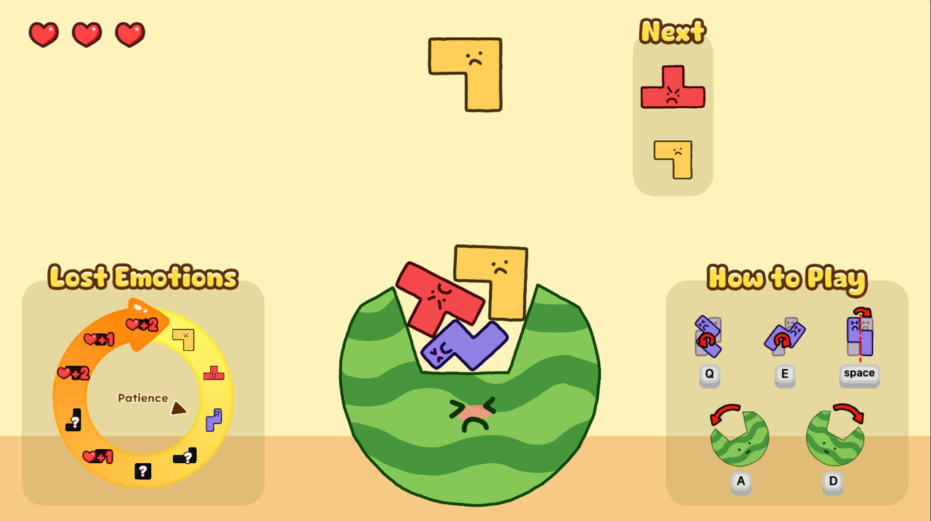 Watermelon (with a Broken Head) Game screenshot