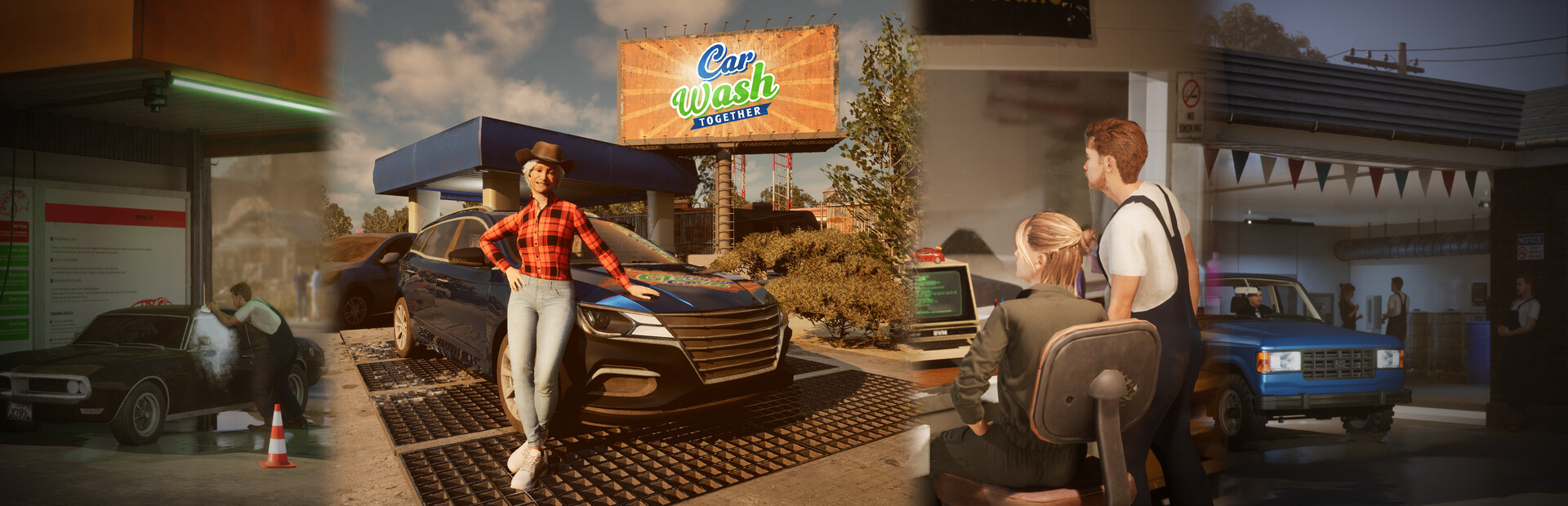 Car Wash Together
